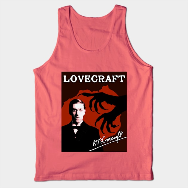 H P Lovecraft's Dark Claws #3 Tank Top by Spine Film